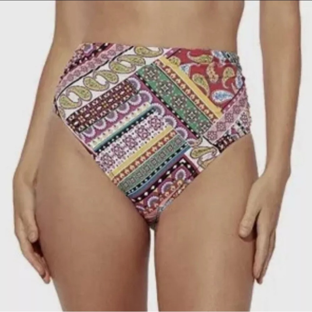 Bleu Rod Beattie Just Cool High Waist bikini bottoms - 8 - New 🏝️